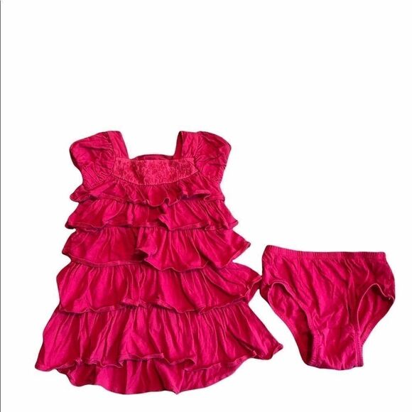 Lot of 3 Girls Dresses Gap Chaps Old Navy 12-18 MO - Picture 6 of 9